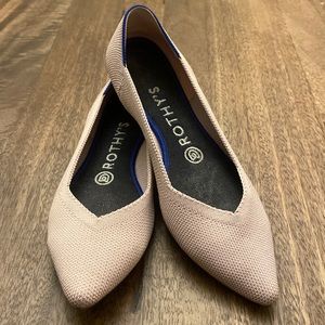 Rothy’s New Flats (Style Point In blush) size 6.5